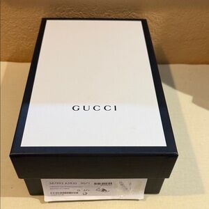 Gucci Monochrome Shoe Box